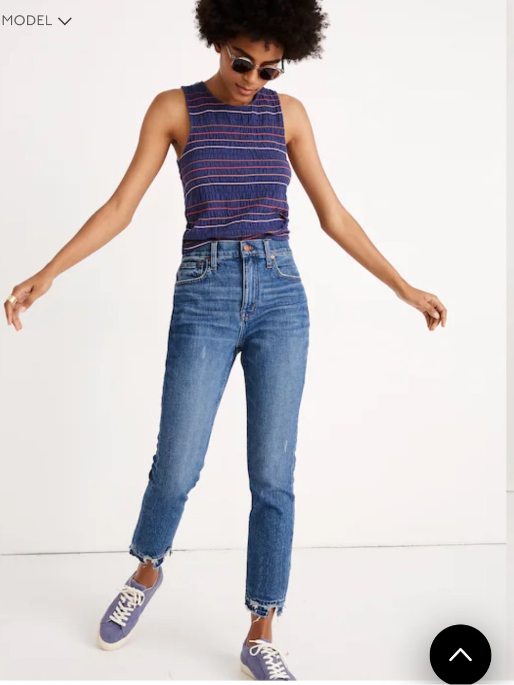 Madewell slim crop high-rise boy jeans